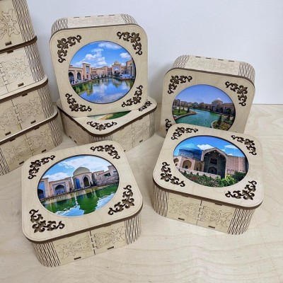 Шкатулка с круглыми углами Алла