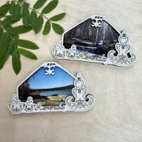 Магнит рамка Юрта с торсыком 