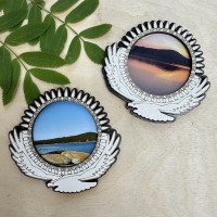 Магнит рамка Солнце с орлом 