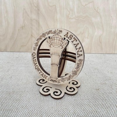 Сувенир Шанырак мини 90х80 мм. Байтерек