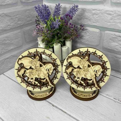 Сувенир Шанырак 120х100 мм. Джигит Астана Сувенир Шанырак 120х100 мм. Джигит Астана