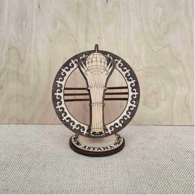 Сувенир Шанырак 110х80 мм. Байтерек Астана Сувенир Шанырак 110х80 мм. Байтерек Астана