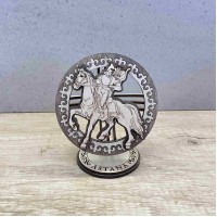 Сувенир Шанырак 110х80 мм. Джигит Астана Сувенир Шанырак 110х80 мм. Джигит Астана