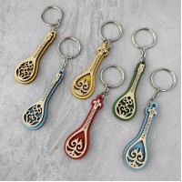 Брелок цветной Домбра Казахстан