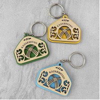 Брелок цветной Юрта Казахстан