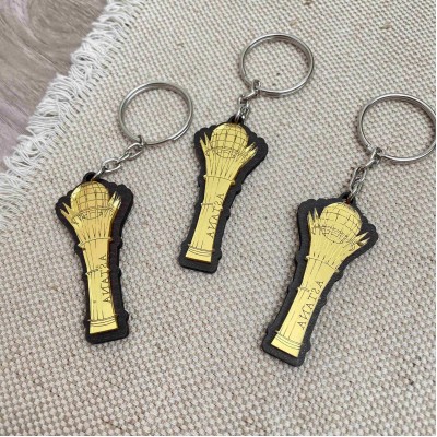 Брелок золотой Байтерек 