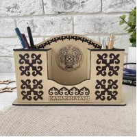 Органайзер 3 отдела светлый герб