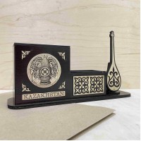 Органайзер 2 отдела тёмный с домброй