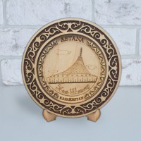 Тарелка резная 3D 15см Хан Шатыр