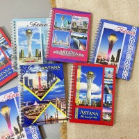 Блокнот А-5 цветной в ассортименте Астана