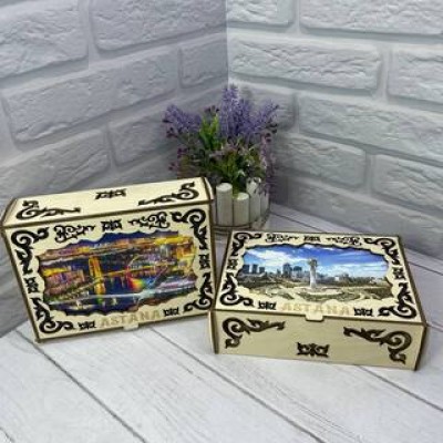 Шкатулка прямоугольная Орнамент 