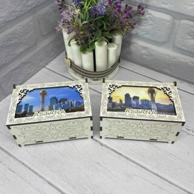 Шкатулка Сундук с узором 