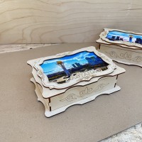 Шкатулка прямоугольная Эмма 