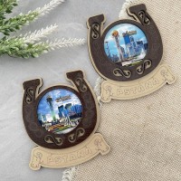 Магнит рамка Подкова