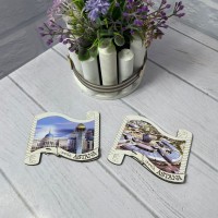 Магнит однослойный флаг Астана