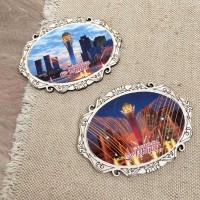 Магнит однослойный орнамент 4 Астана Магнит однослойный орнамент 4 Астана