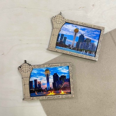 Магнит рамка Байтерек