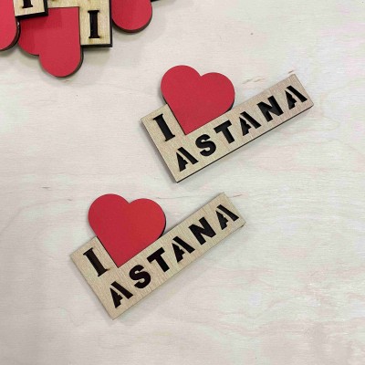 Магнит I LOVE Астана