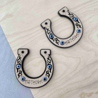 Магнит Подкова с глазками Магнит Подкова с глазками