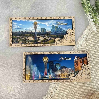 Магнит рамка панорама Барс