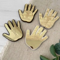 Магнит золото Рука Астана